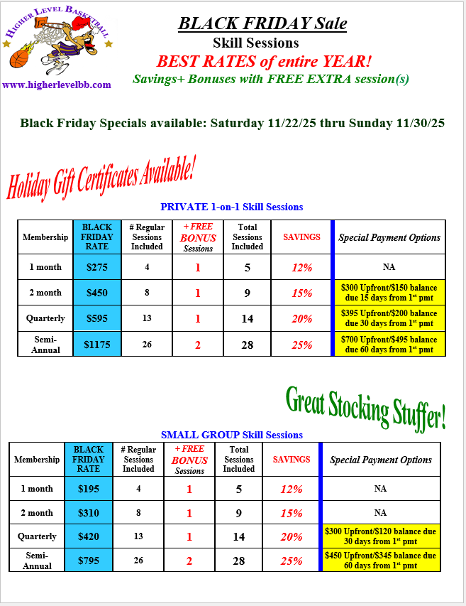 2025 Black Friday Sale